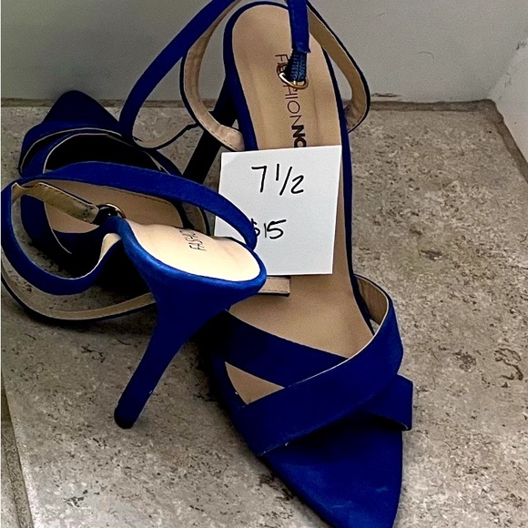 Royal Blue Heels - Picture 1 of 1